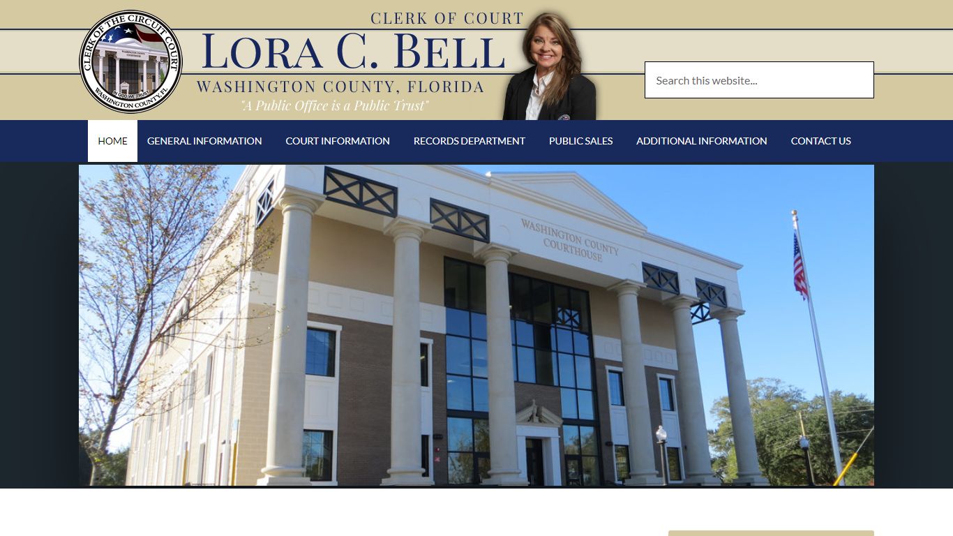 Washington County Clerk of Court – Lora C. Bell Clerk of ...